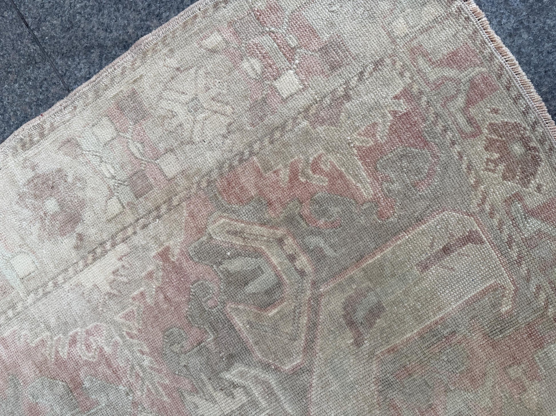 6'2"x8'5" feet Vintage Turkish Anatolian Rug,Brick color Geometric Rug,85