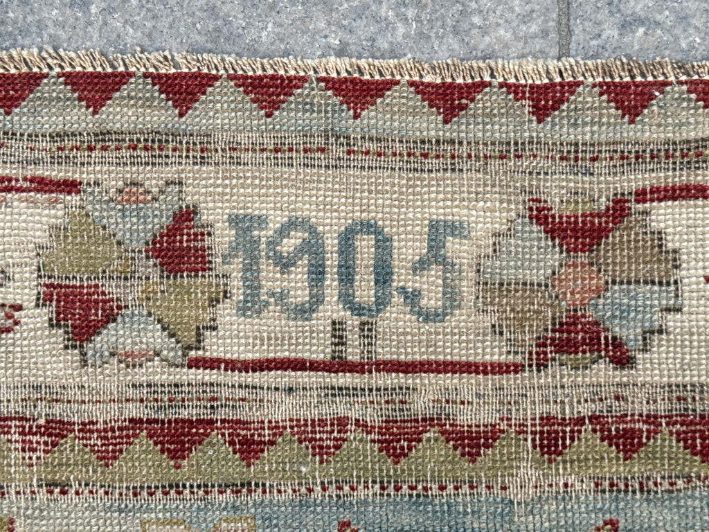 4'3"x7' feet  Vintage Turkish Anatolian Rug,Beige Color Rug,202 (Kopya)