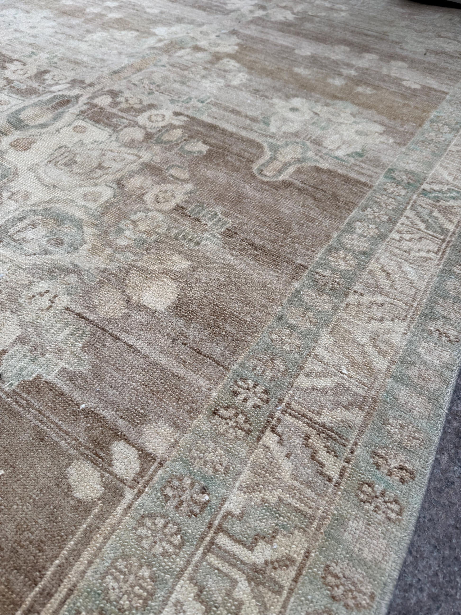 5'x11'6" feet Vintage Turkish Anatolian Rug,Blue Color Rug,018