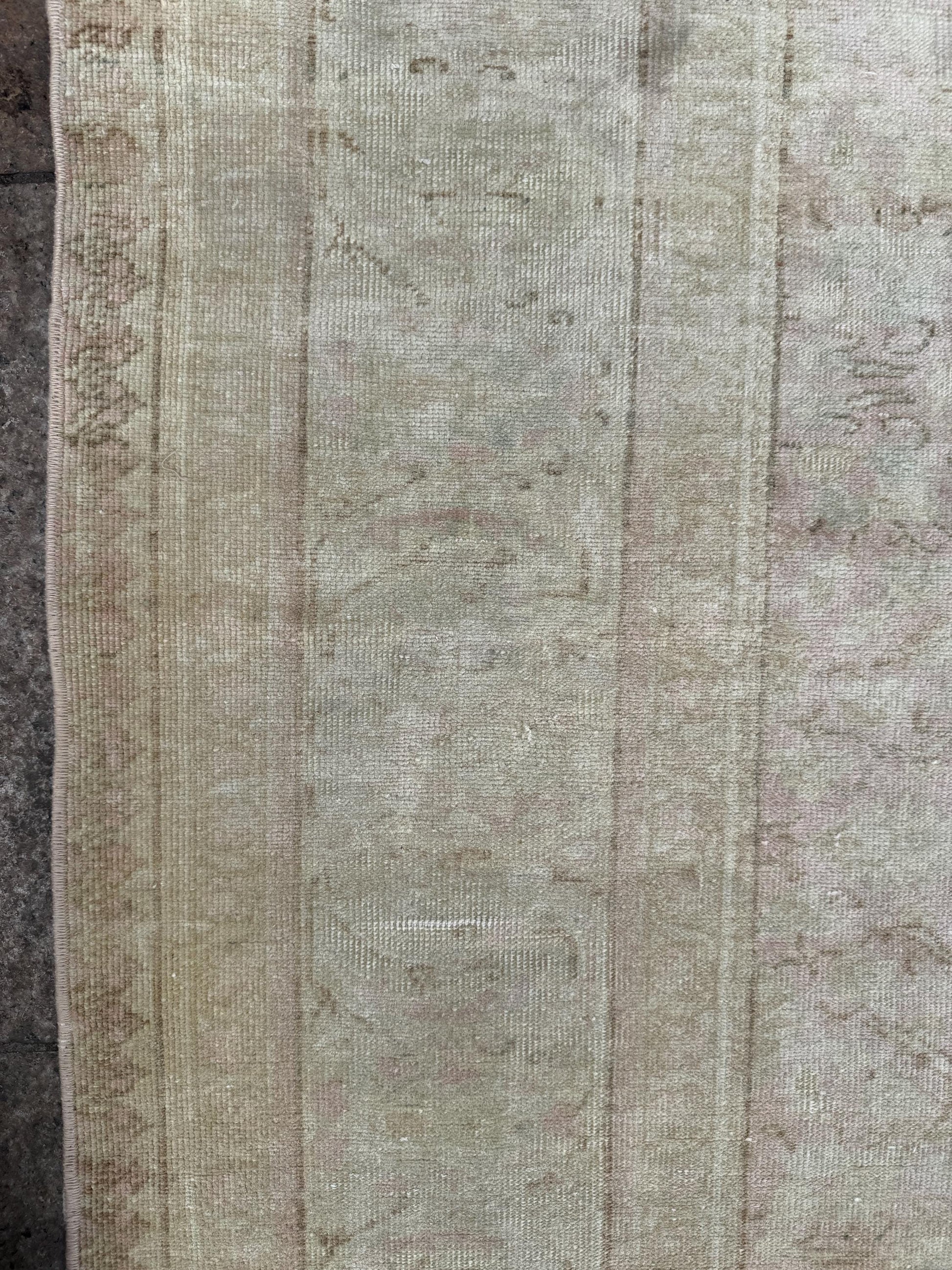 6'5"x9'8" feet Vintage Turkish Anatolian Rug,Beige Color Rug,423