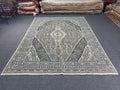 8'8"x11'5" feet Vintage Turkish Anatolian Rug,Beige Color Rug,111