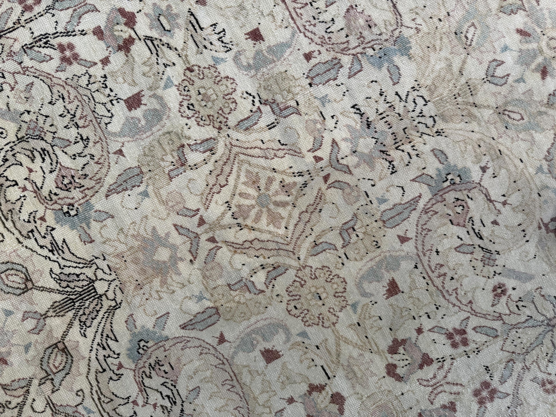 6'4"x9'5" feet Vintage Turkish Anatolian Rug,Beige Color Rug,480