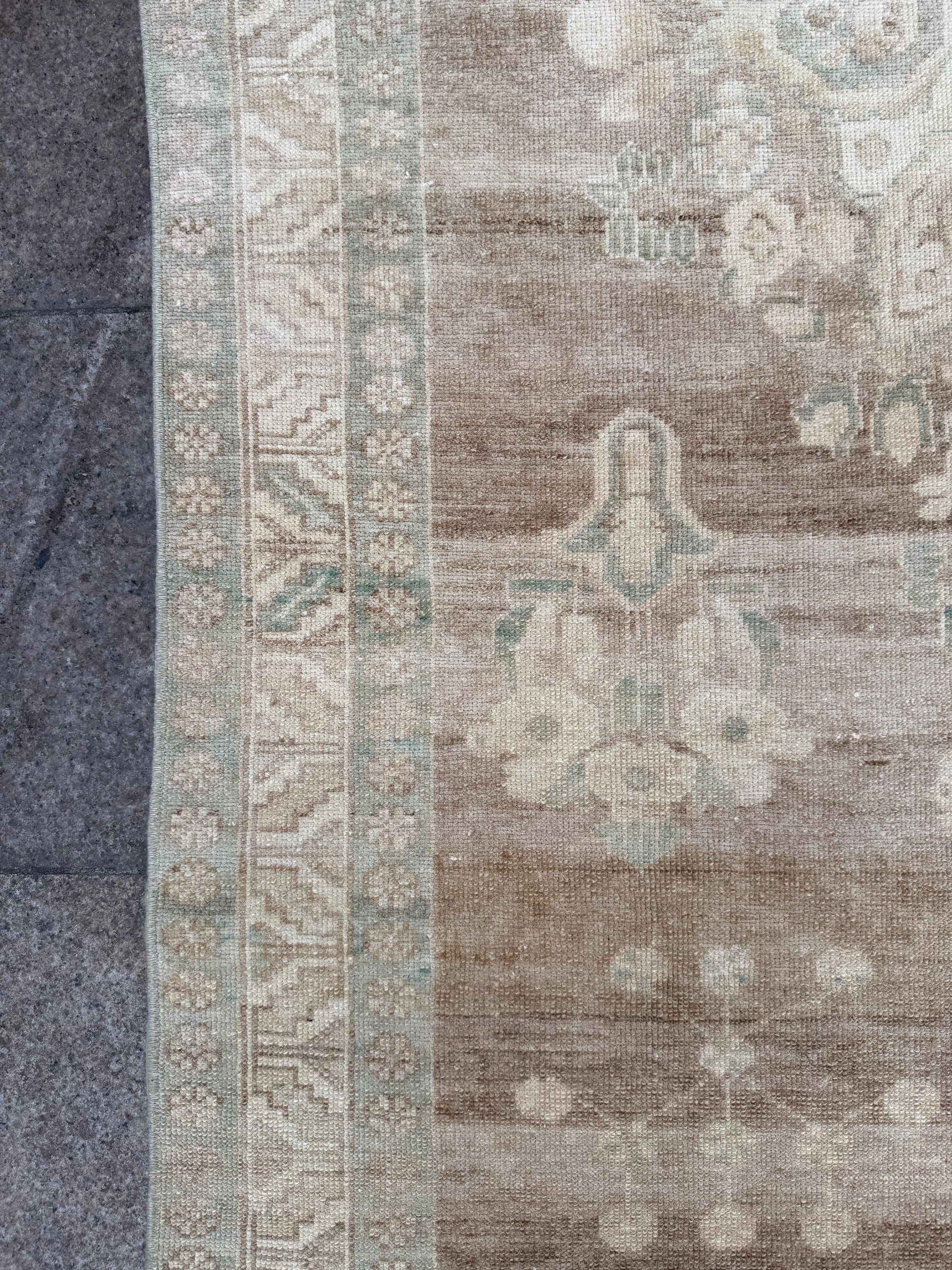 5'x11'6" feet Vintage Turkish Anatolian Rug,Blue Color Rug,018