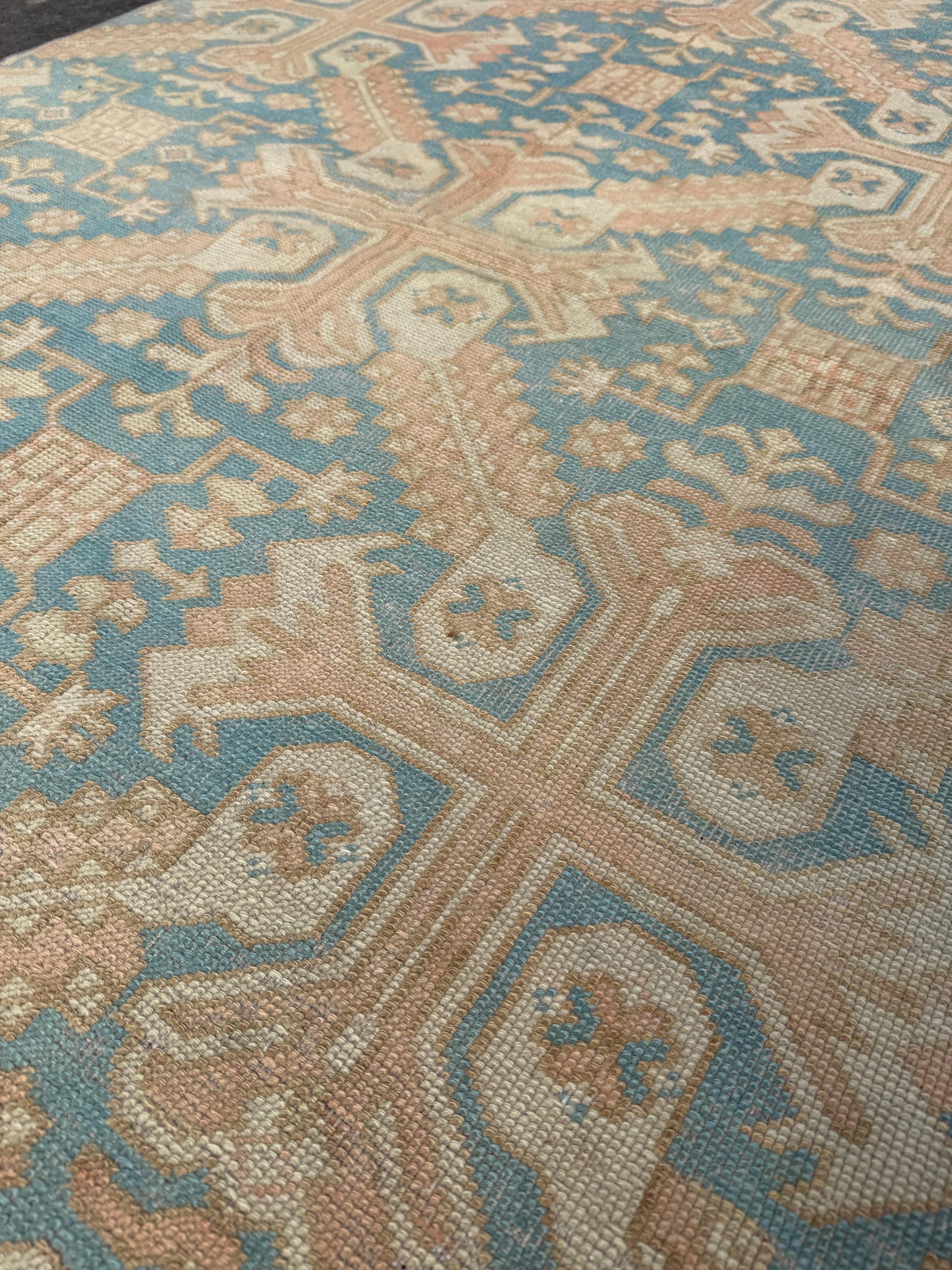 3'9"x6'3" feet  Vintage Turkish Anatolian Rug,Brick Color Rug,529