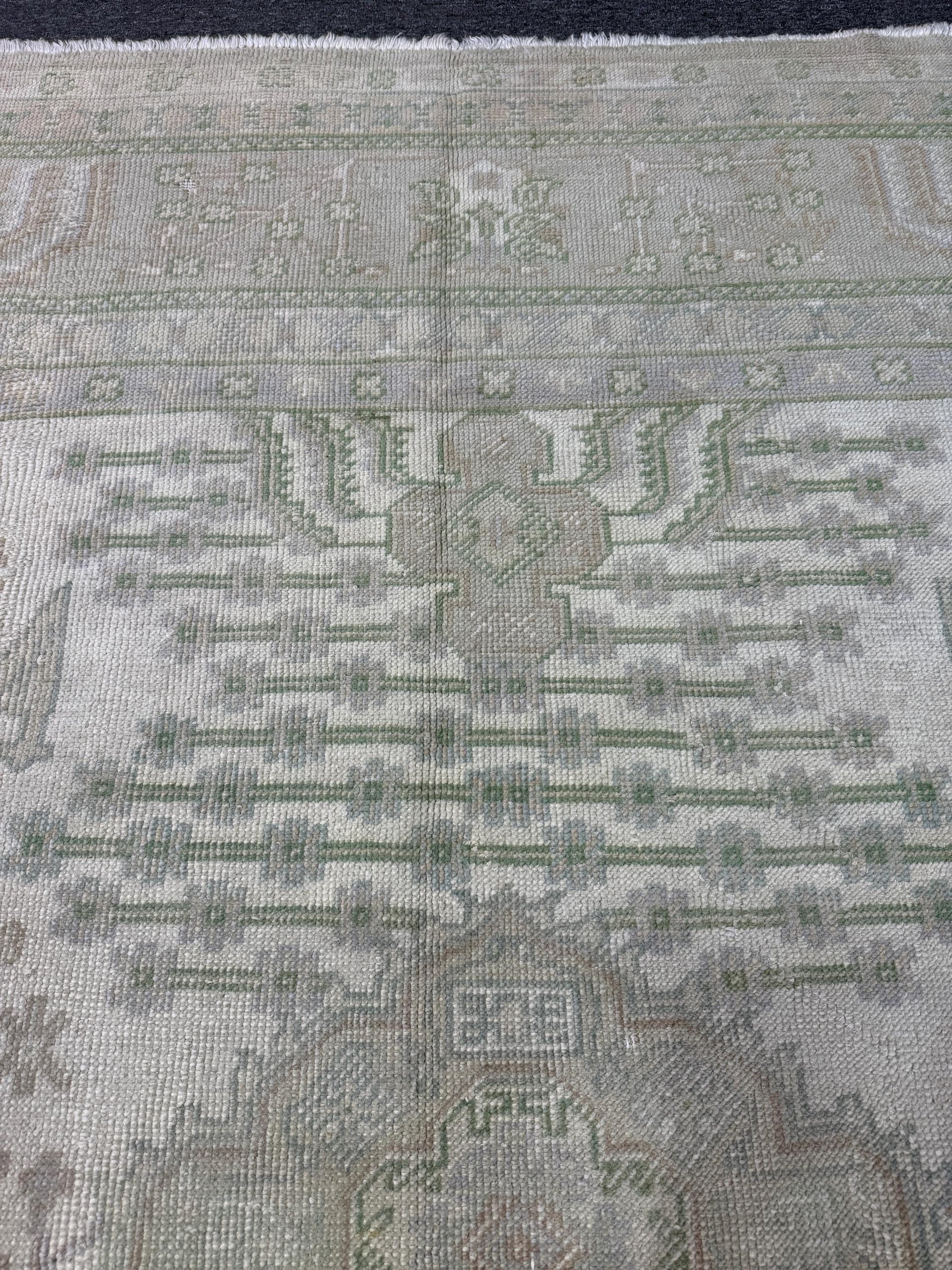 10'4"x13' feet Turkish Oushak Rug,Beige Color Rug,110