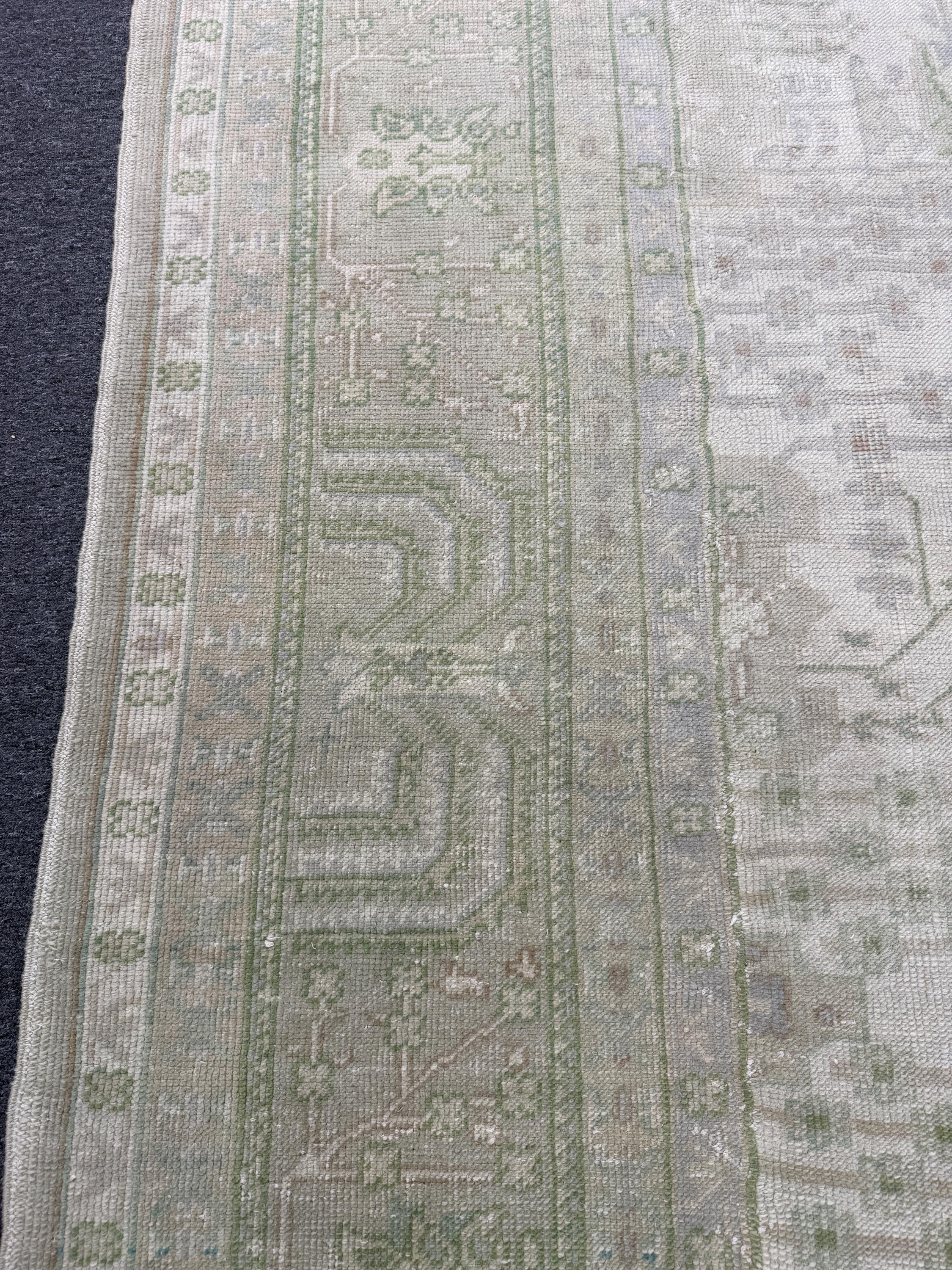 10'4"x13' feet Turkish Oushak Rug,Beige Color Rug,110