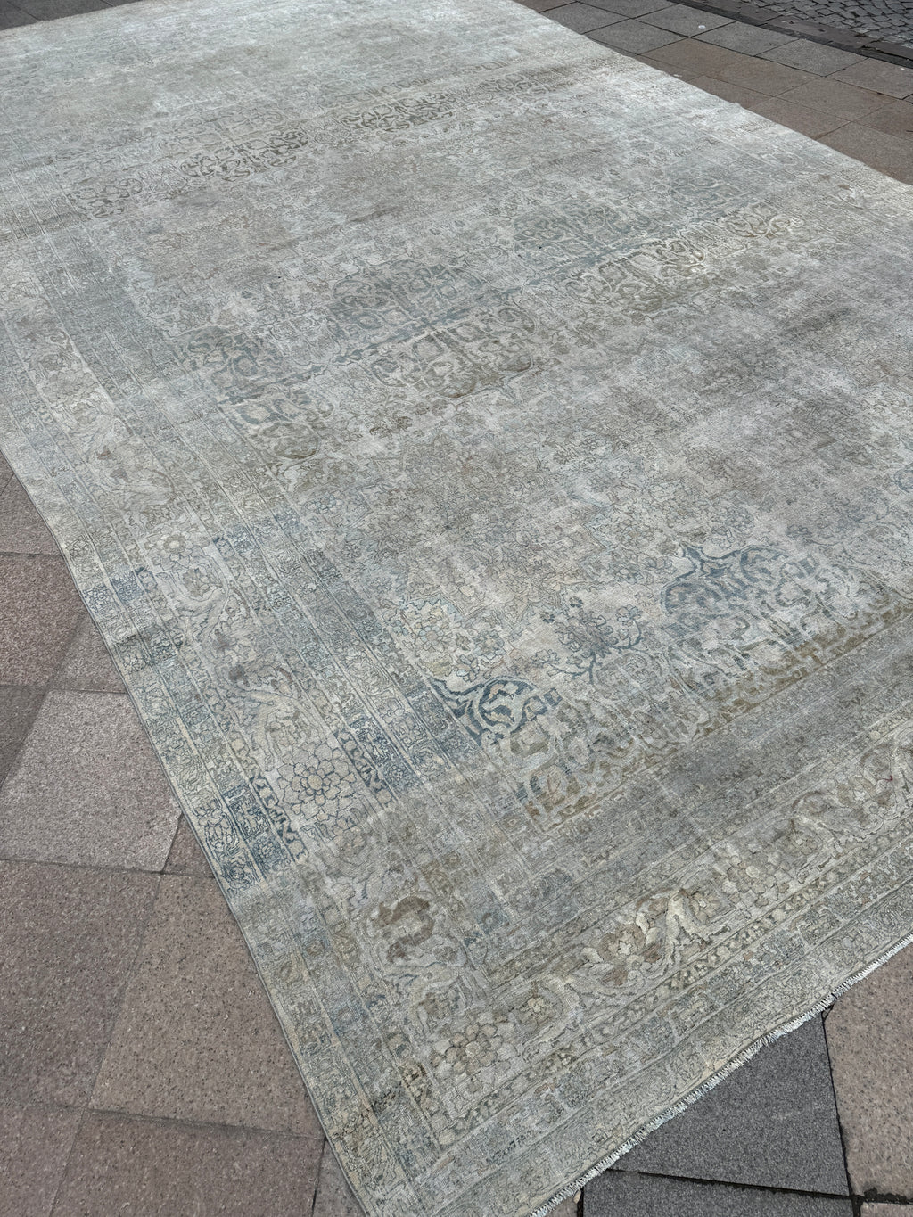 11'3"x19'3" feet  Vintage Turkish Anatolian Rug,Beige Color Rug,206