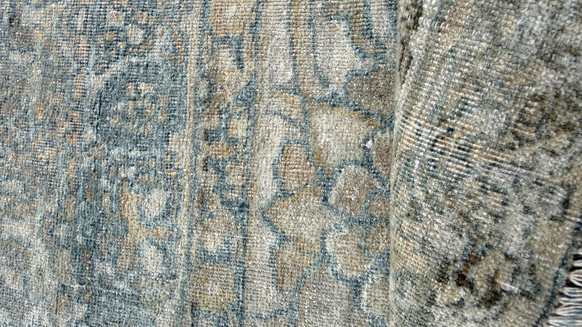 11'3"x19'3" feet  Vintage Turkish Anatolian Rug,Beige Color Rug,206