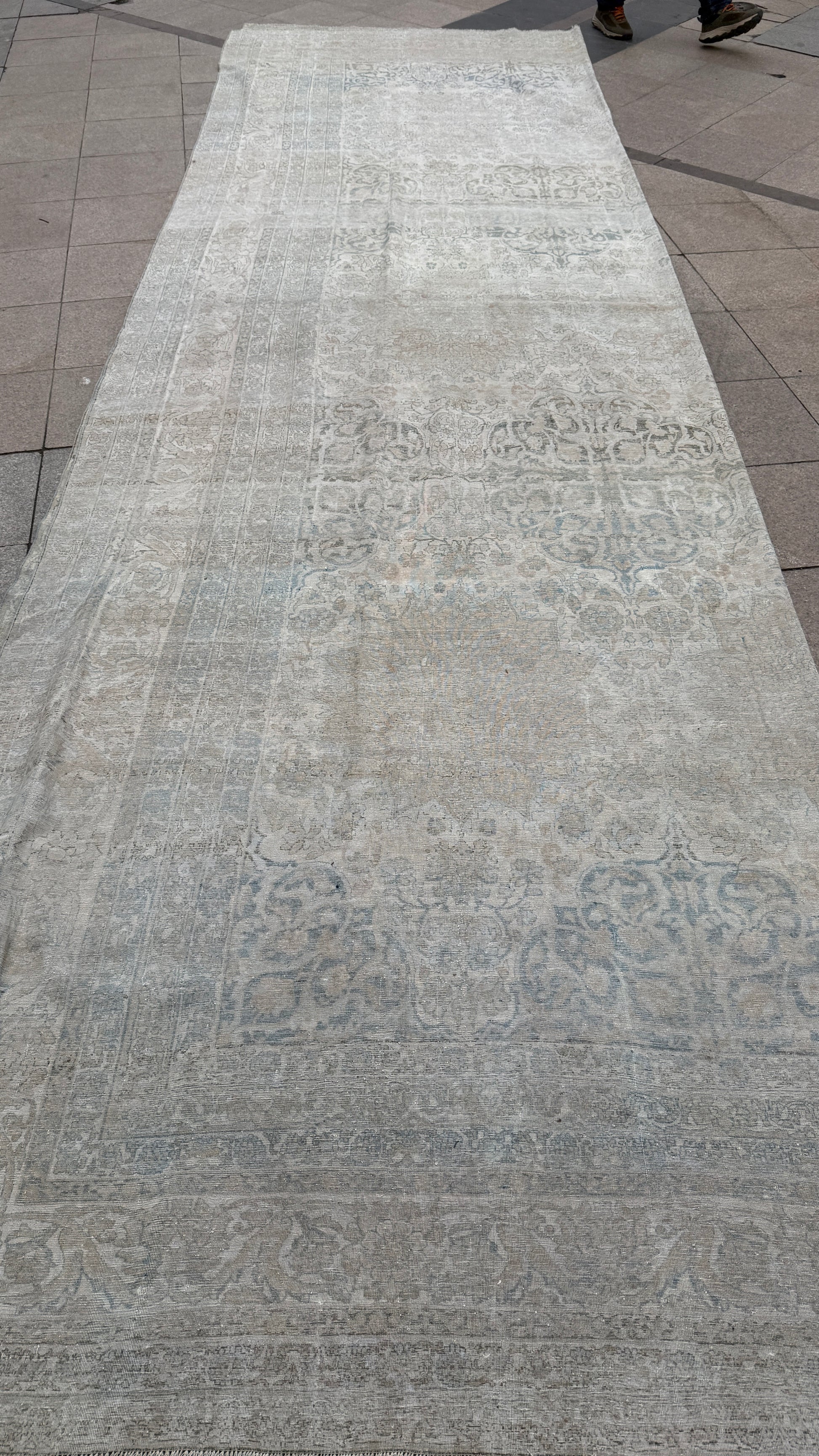 11'3"x19'3" feet  Vintage Turkish Anatolian Rug,Beige Color Rug,206