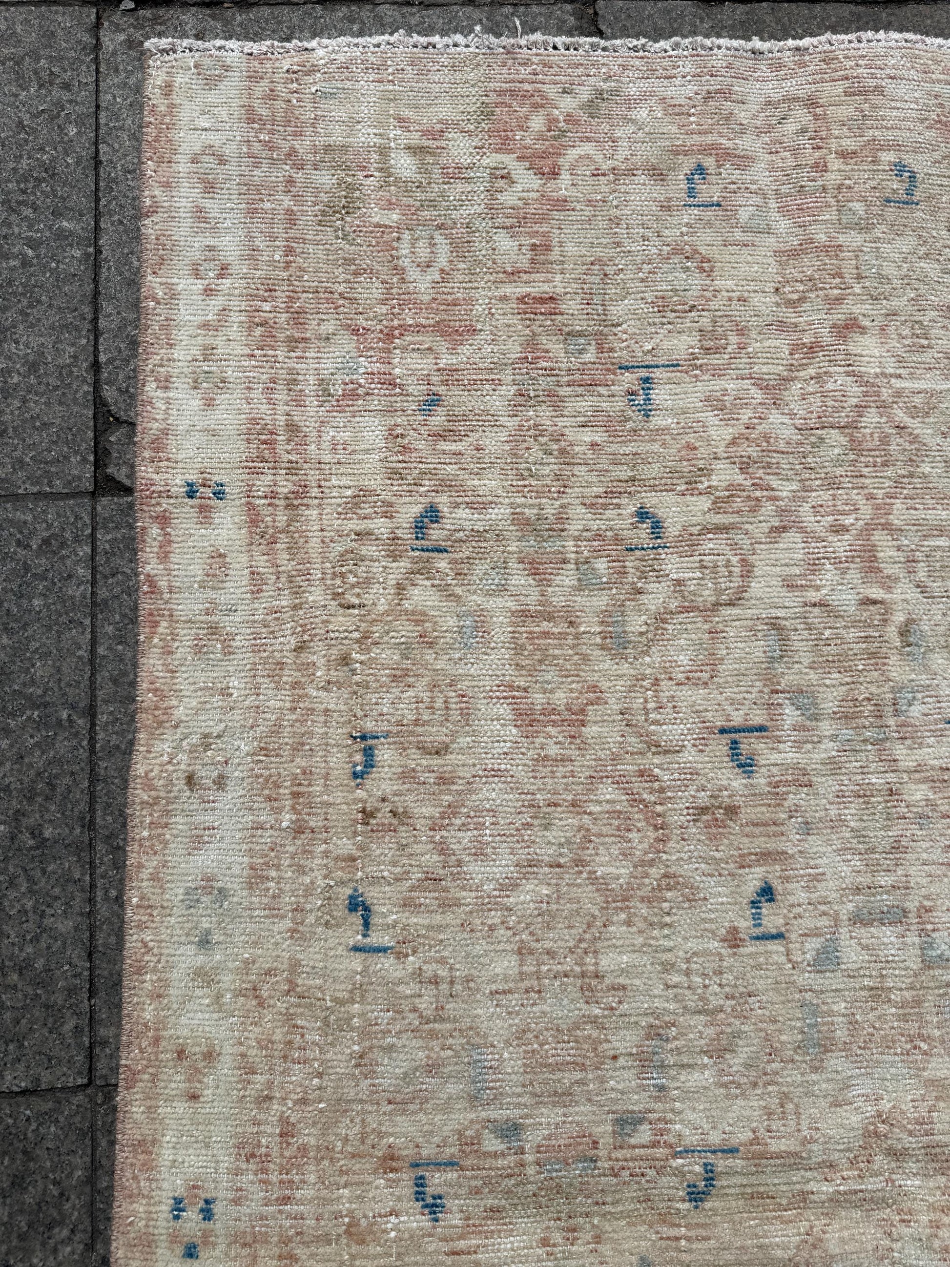 3'6"x5'8" feet  Vintage Turkish Anatolian Rug,Beige Color Rug,590