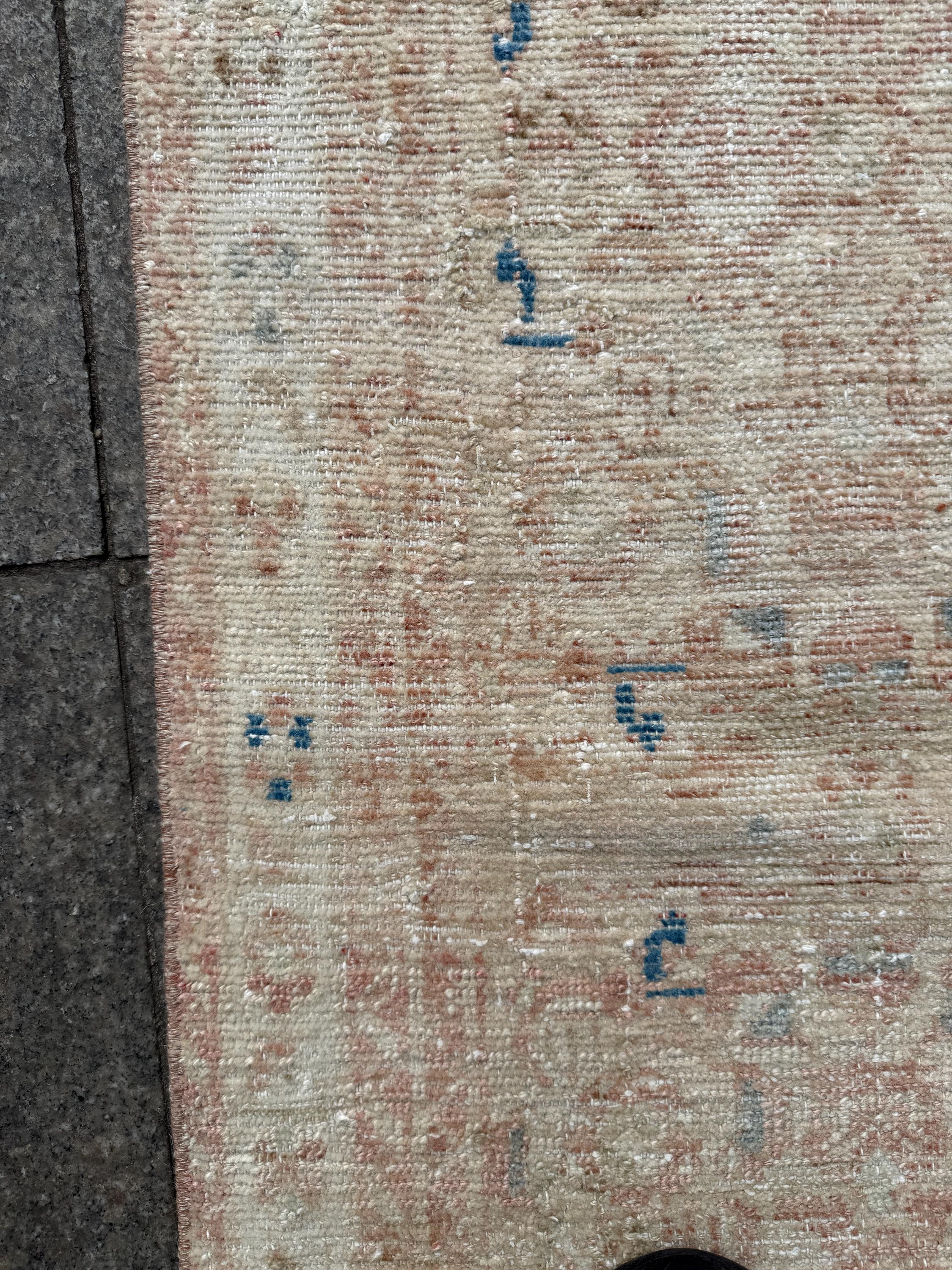 3'6"x5'8" feet  Vintage Turkish Anatolian Rug,Beige Color Rug,590