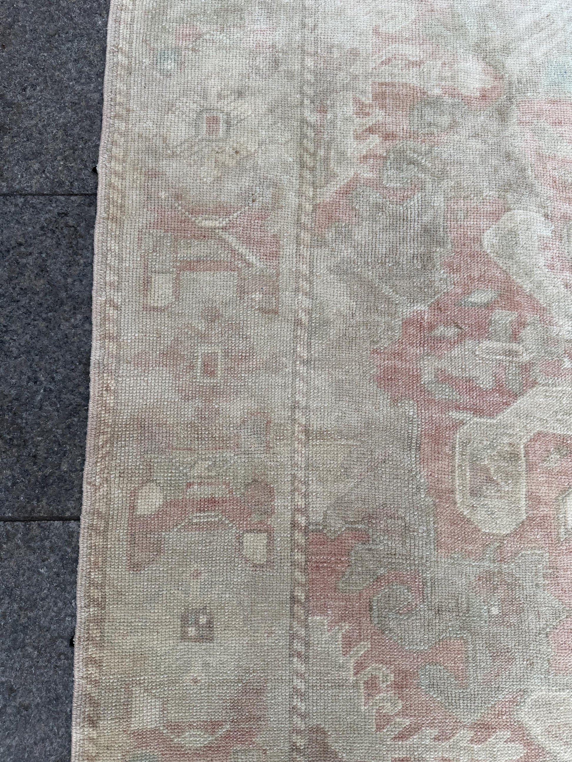 6'2"x8'5" feet Vintage Turkish Anatolian Rug,Brick color Geometric Rug,85