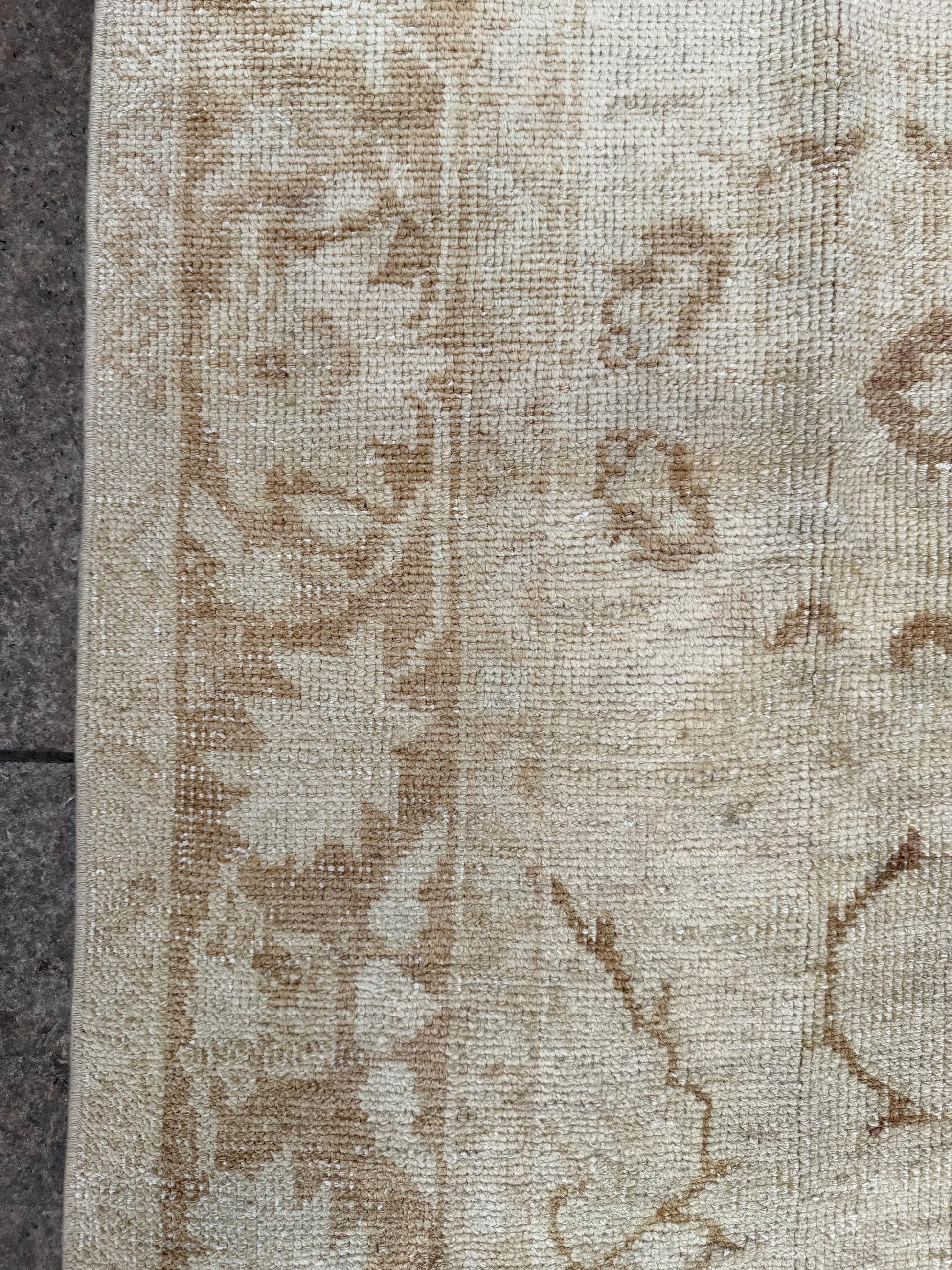 4'10"x7'10" feet Vintage Anatolian Wool Rug,Floral Decoritive Beige Rug ,275