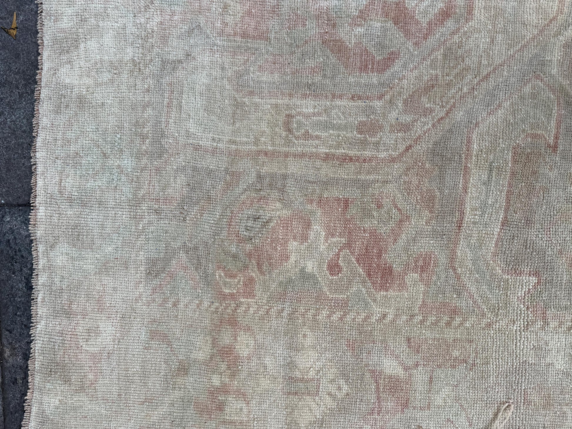 6'2"x8'5" feet Vintage Turkish Anatolian Rug,Brick color Geometric Rug,85