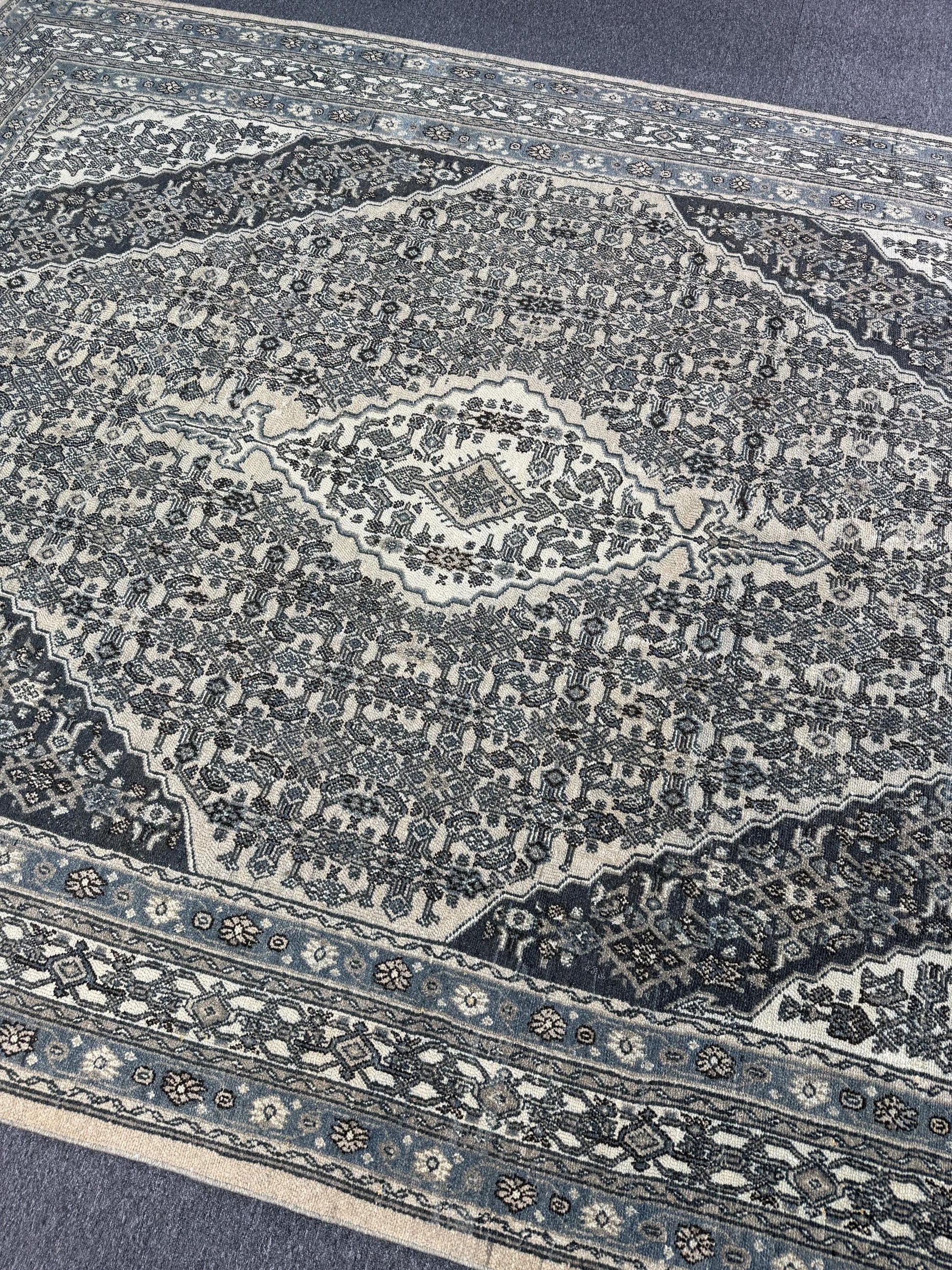 8'8"x11'5" feet Vintage Turkish Anatolian Rug,Beige Color Rug,111