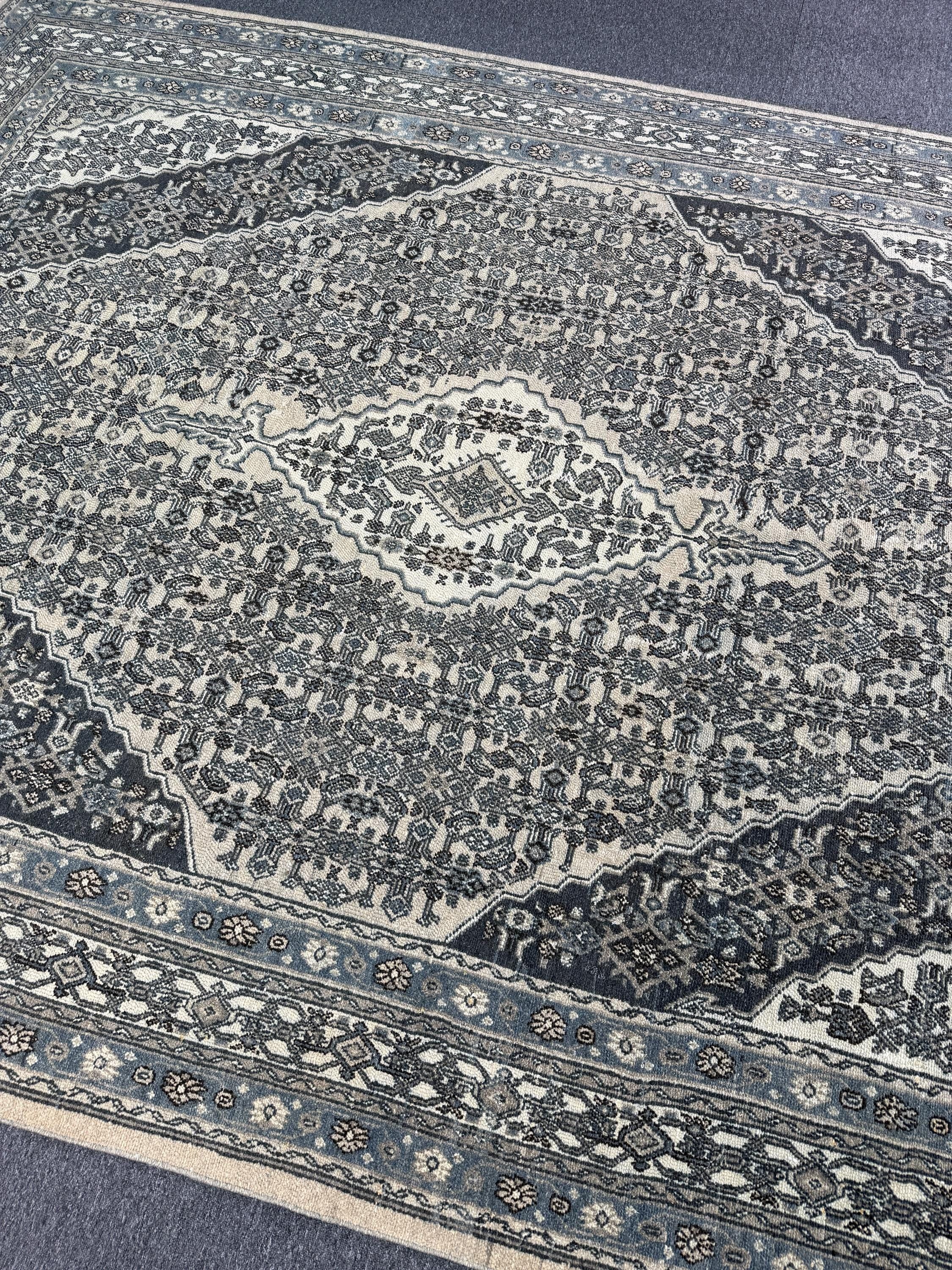 8'8"x11'5" feet Vintage Turkish Anatolian Rug,Beige Color Rug,111