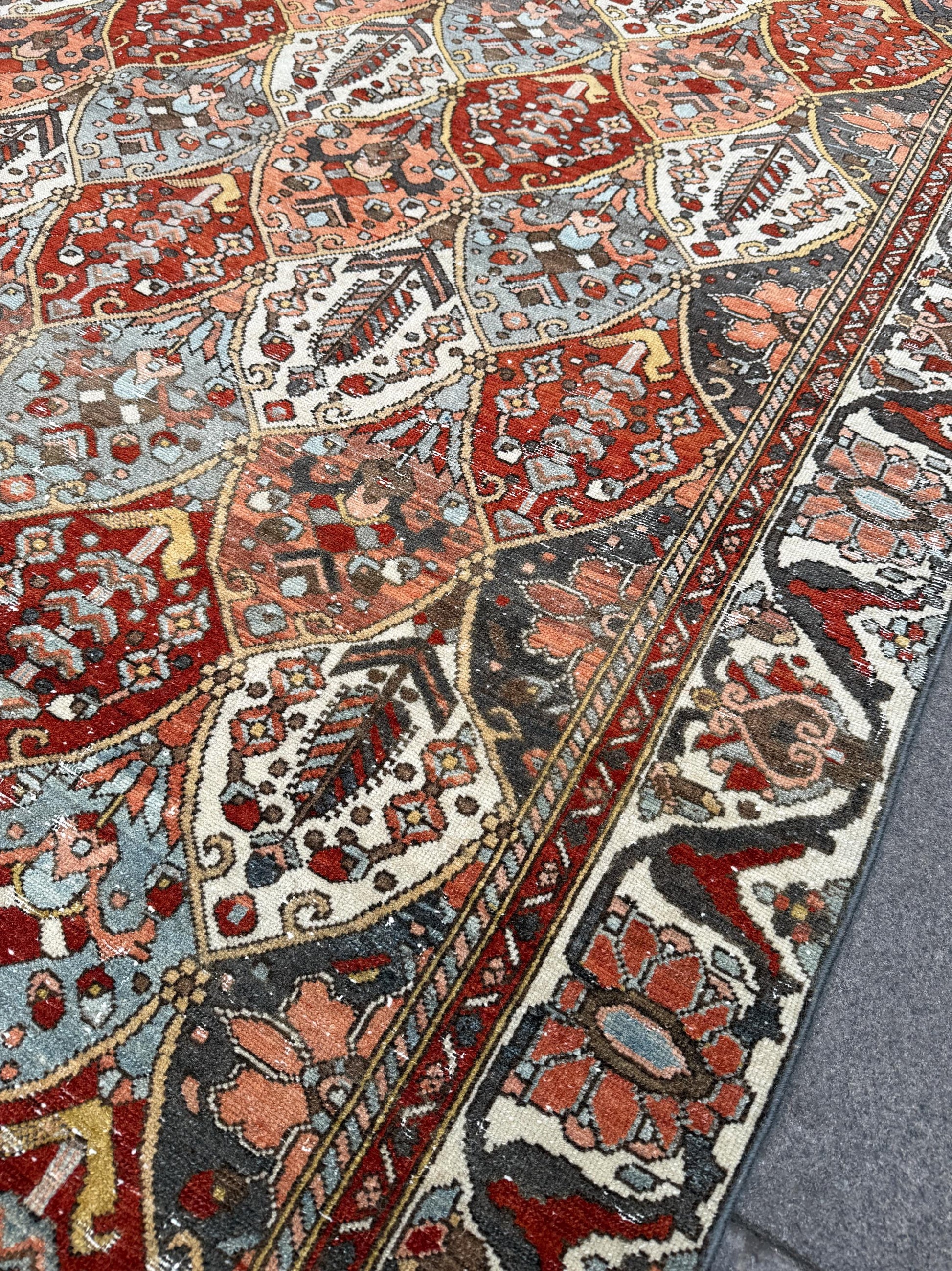 5'4"x8'2" feet Vintage Turkish Anatolian Rug,Brick Color Rug,143