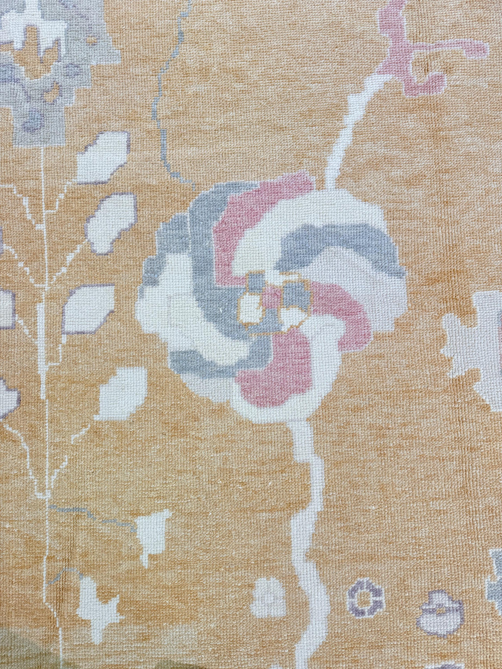 10'3"x13' feet Turkish Oushak Rug,Yellow Color Rug,066