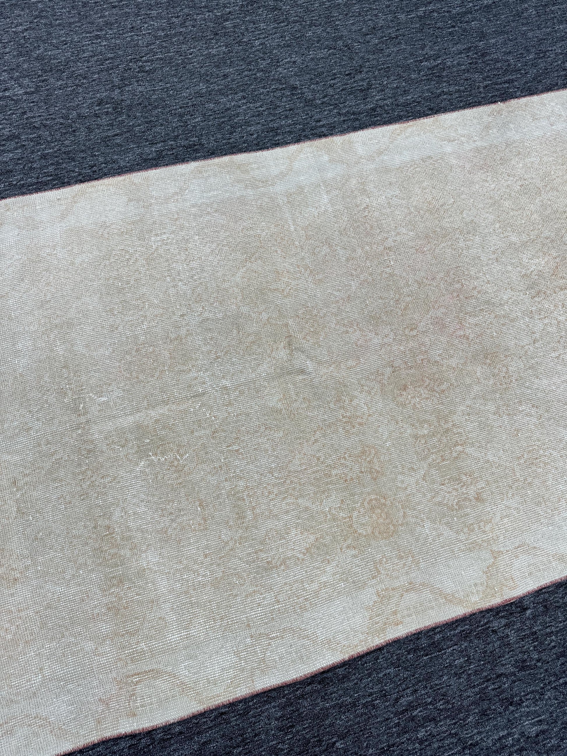3'7"x6'4" Feet ,Beige background Turkish vintage Anatolian rug ,light brown colors rugs, beige border,Floral rugs,271