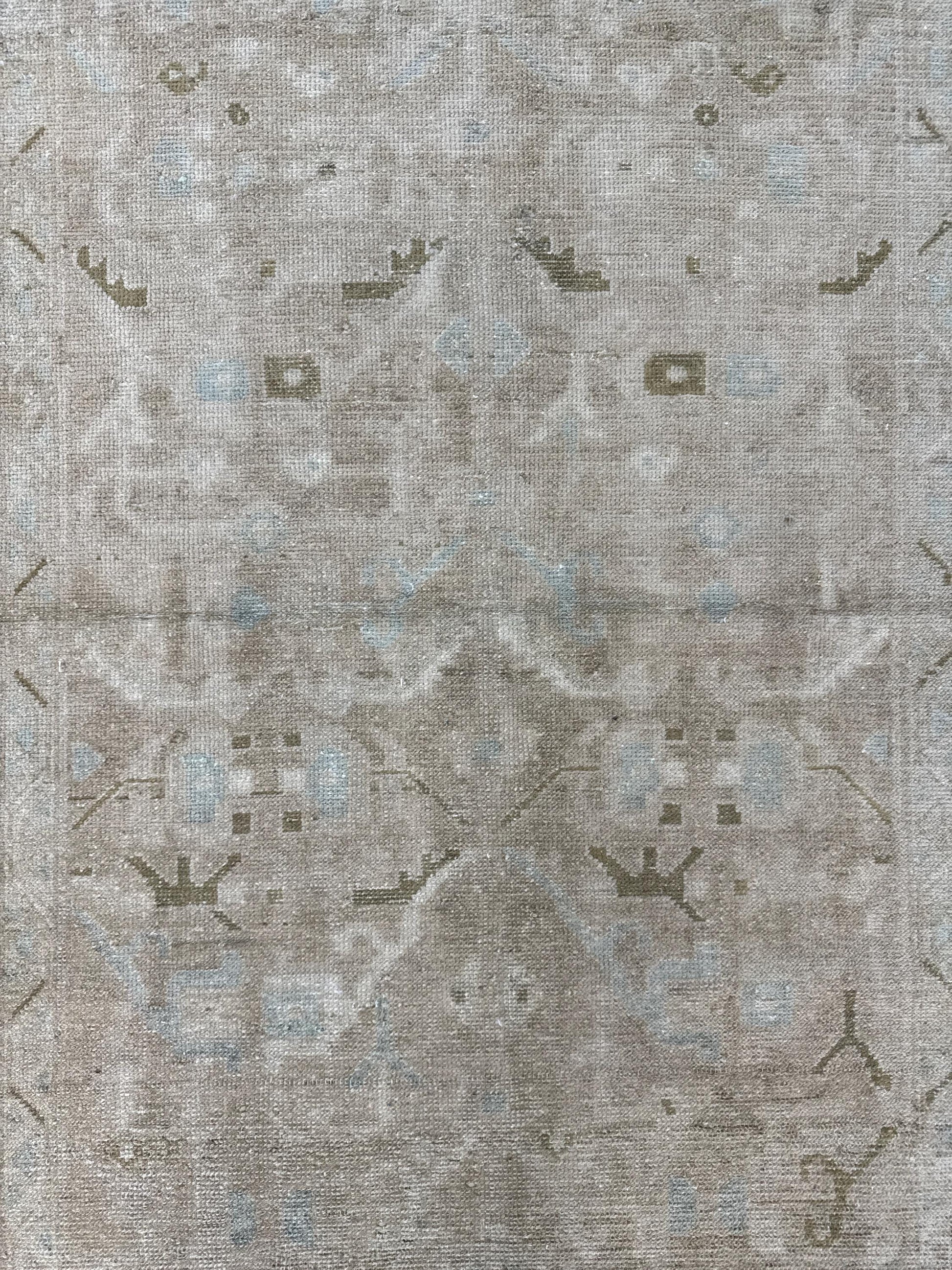 3'9"x10" Feet ,light brown background Turkish vintage anatolian runner,beige colors rugs,runner,beige border,Floral runner,29