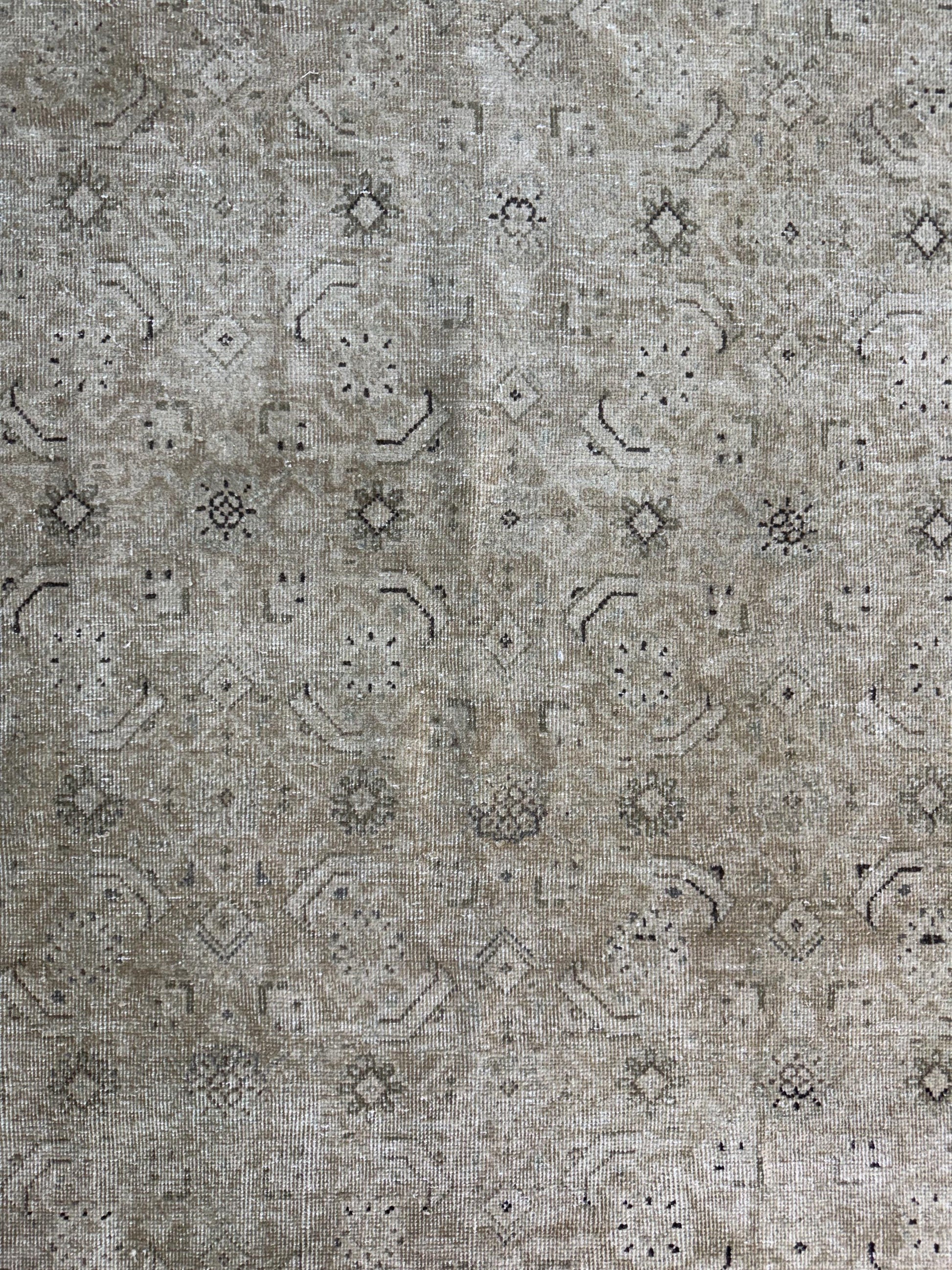 8'4"x10'2" Feet ,Beige background Turkish vintage anatolian rug,brown colors rugs,area rugs,beige border,Floral rugs,46