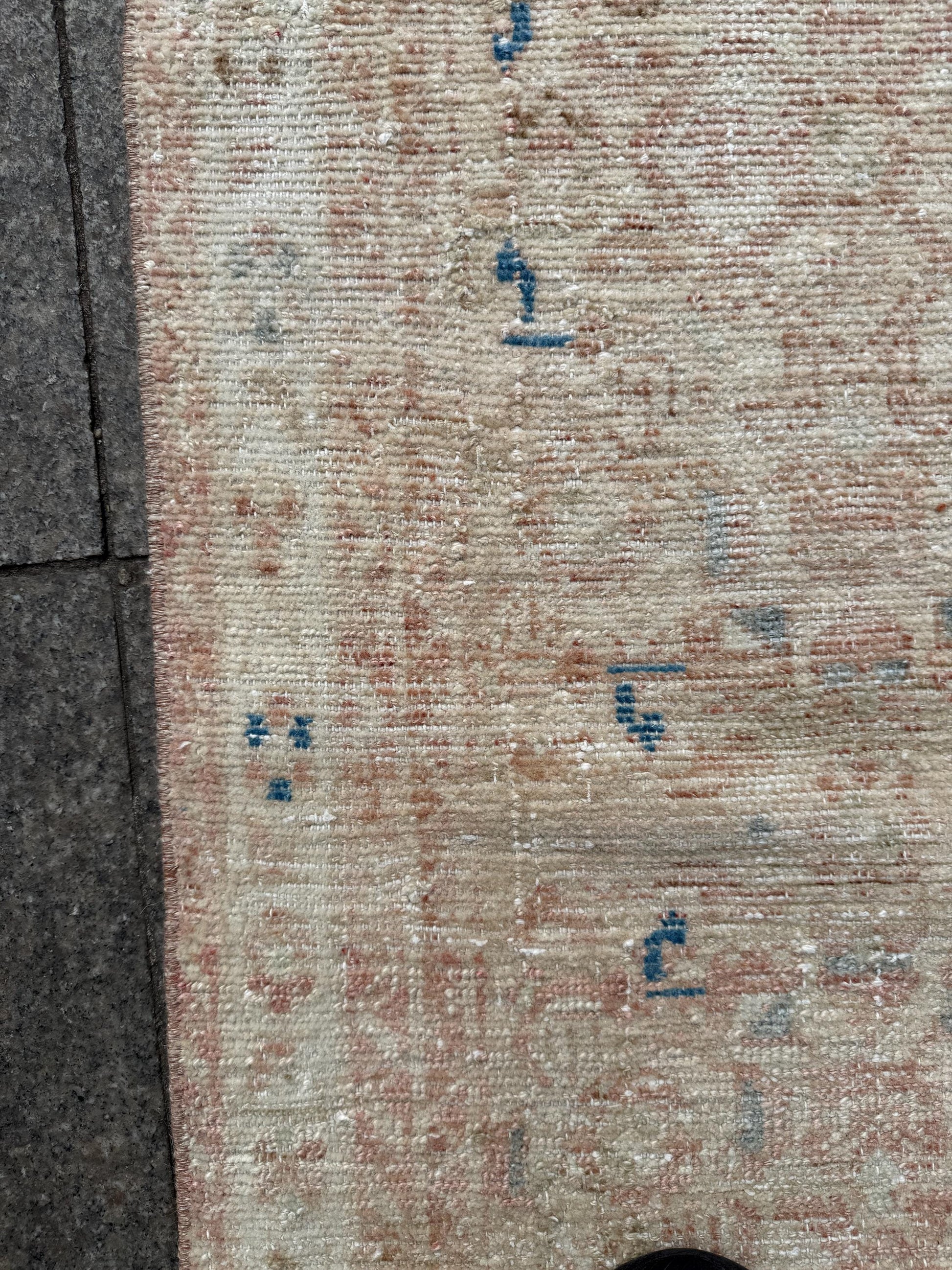 3'6"x5'8" feet  Vintage Turkish Anatolian Rug,Beige Color Rug,590