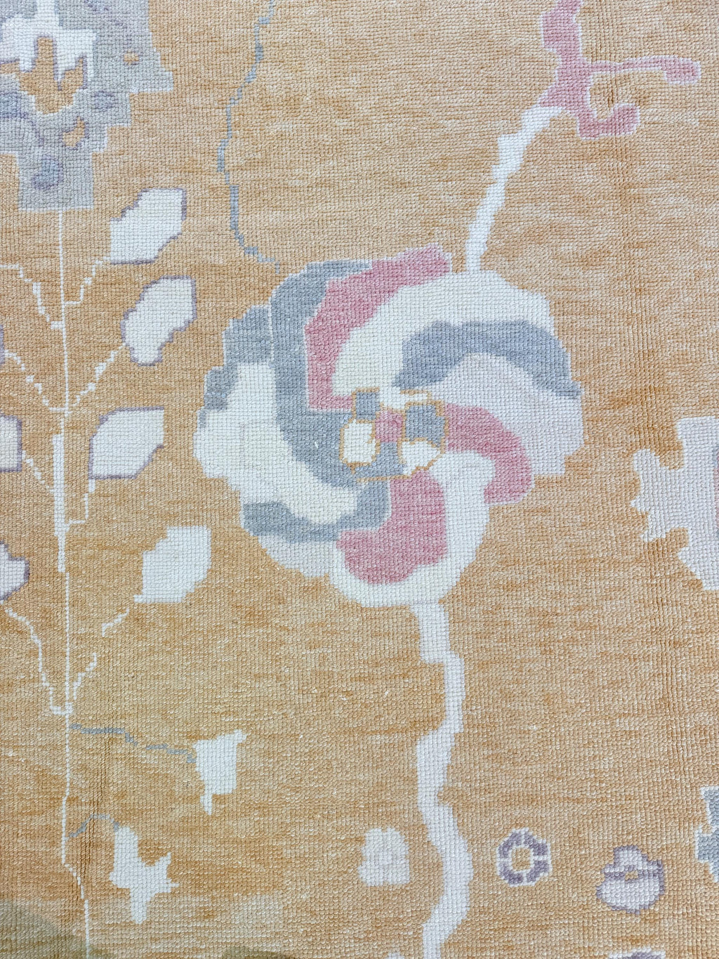 10'3"x13' feet Turkish Oushak Rug,Yellow Color Rug,066