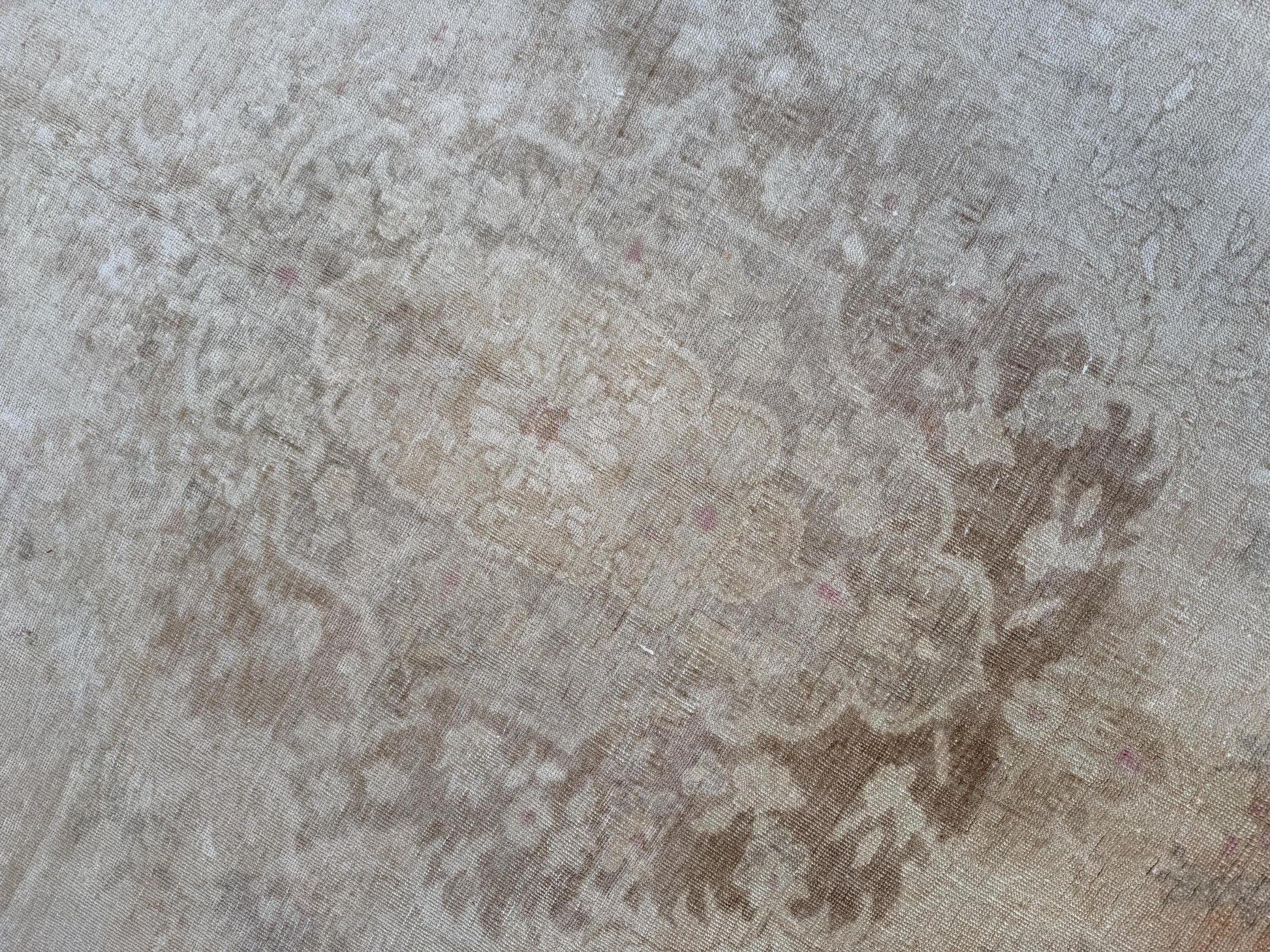 5'3"x8'11" feet Vintage Turkish Anatolian Rug,Beige Floral Rug,58