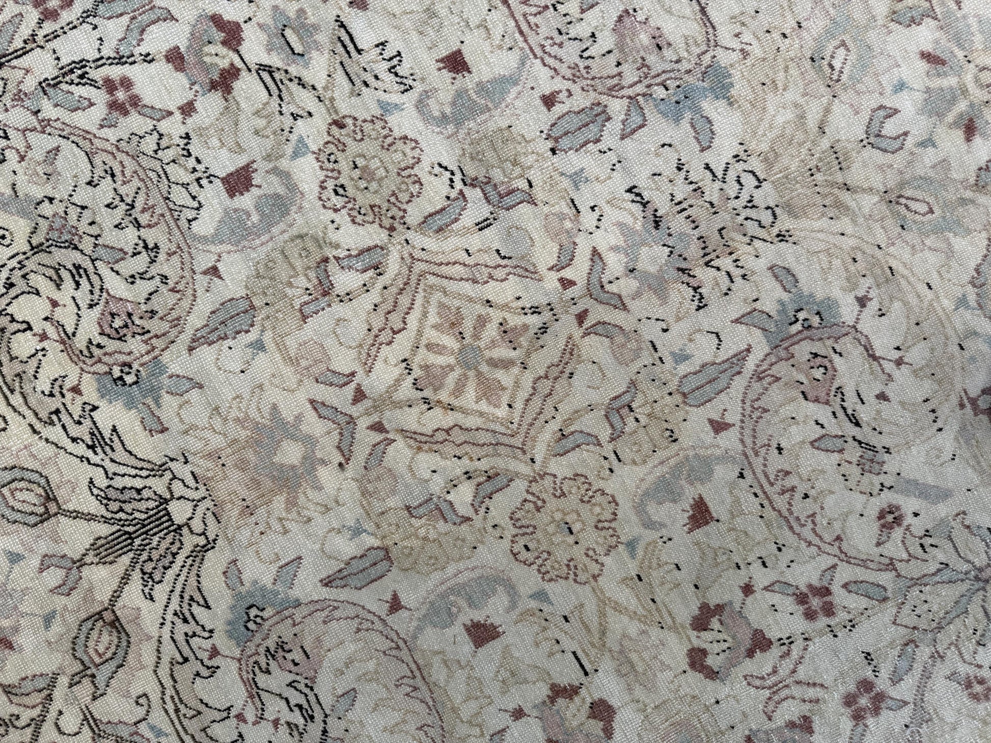 6'4"x9'5" feet Vintage Turkish Anatolian Rug,Beige Color Rug,480