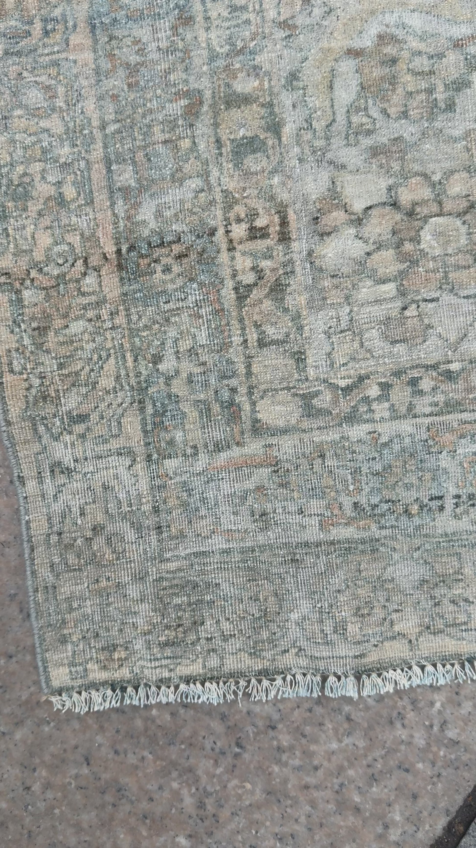 11'3"x19'3" feet  Vintage Turkish Anatolian Rug,Beige Color Rug,206