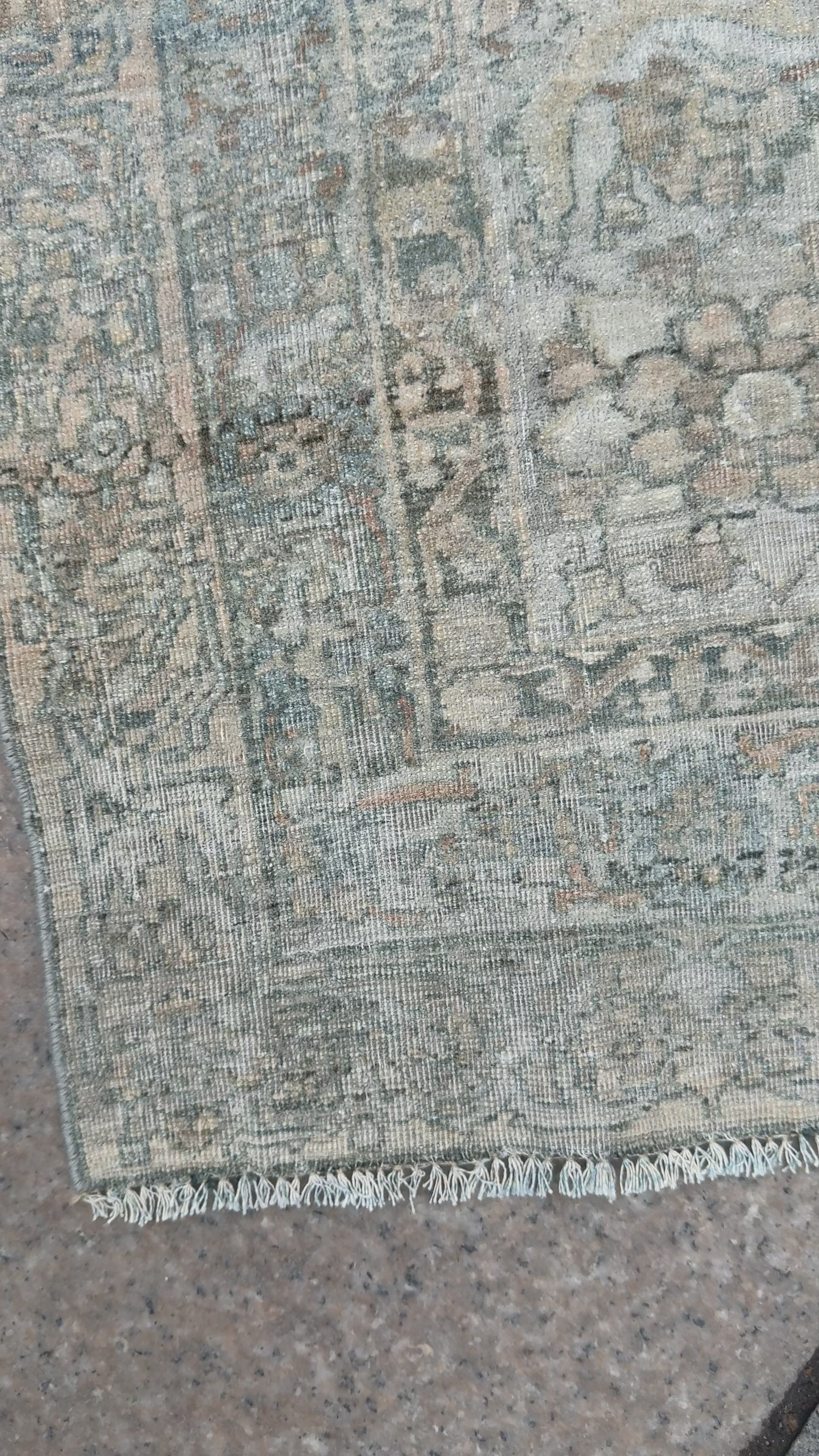 11'3"x19'3" feet  Vintage Turkish Anatolian Rug,Beige Color Rug,206